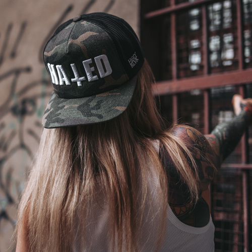 HATED camo trucker