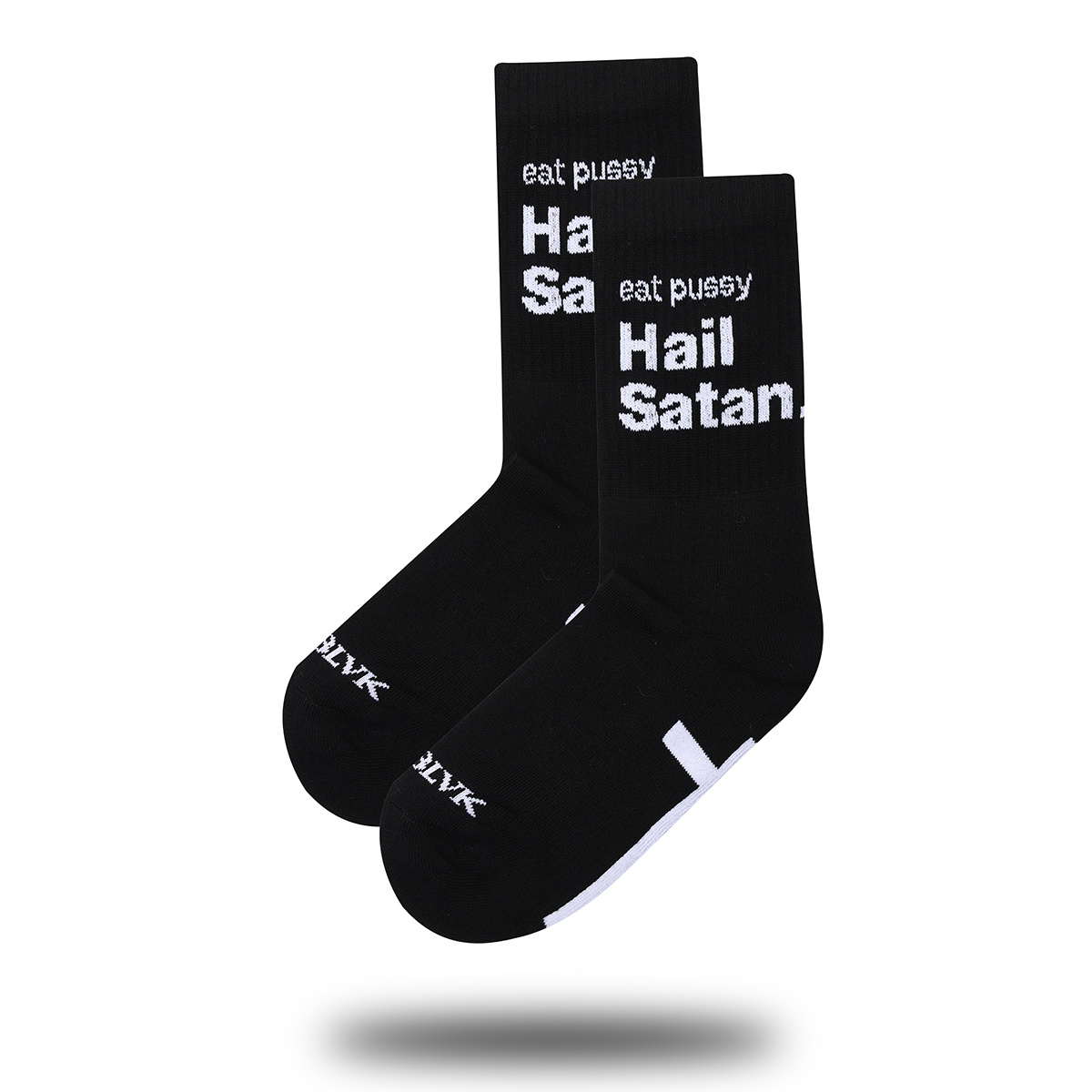 Eat Pussy Hail Satan socks x Holy Blvk