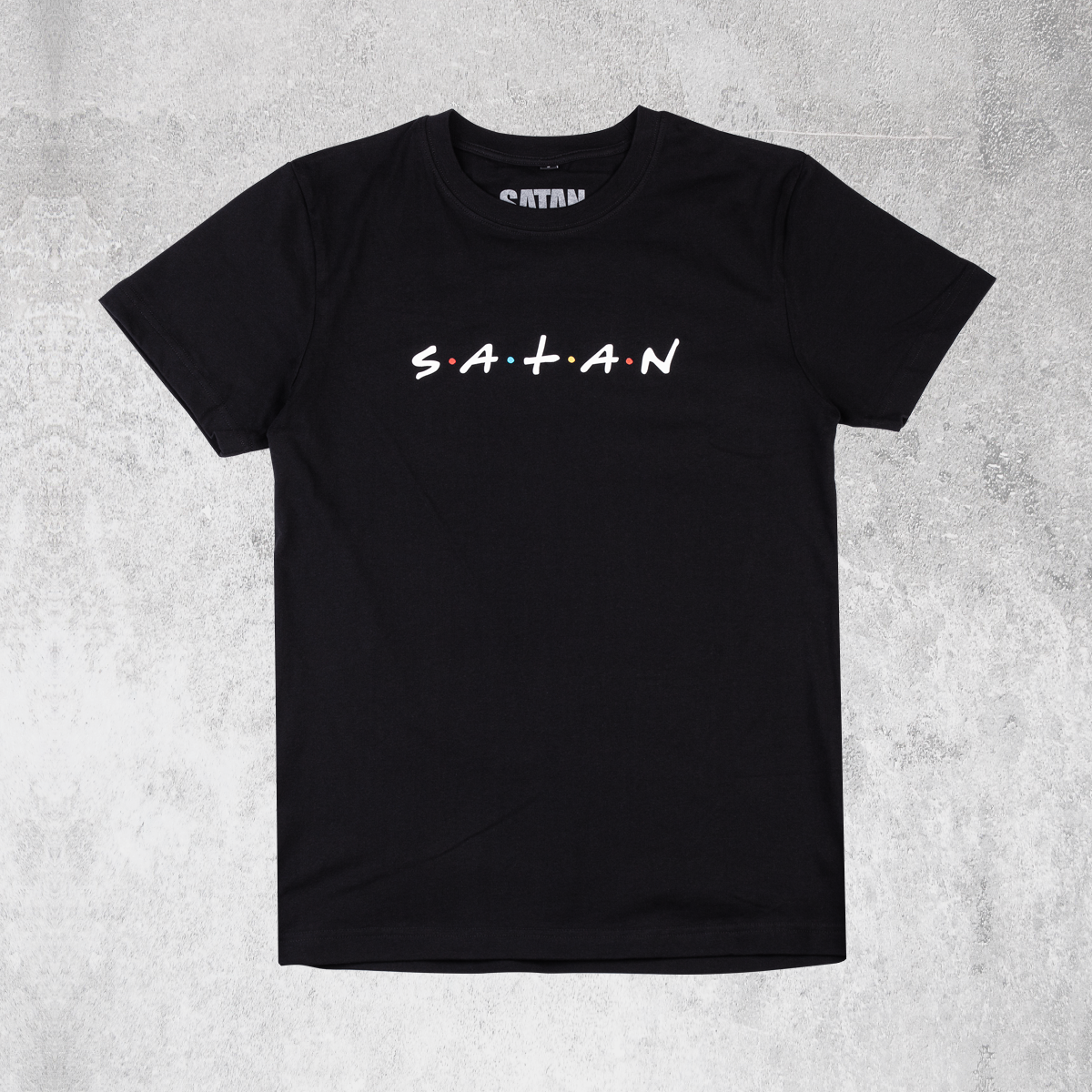 SATAN friend tshirt x HOLY BLVK