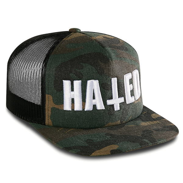 HATED camo trucker