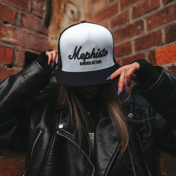 Mephisto trucker cap x HOLY BLVK