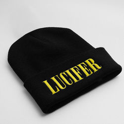 Lucifer beanie x HOLY BLVK