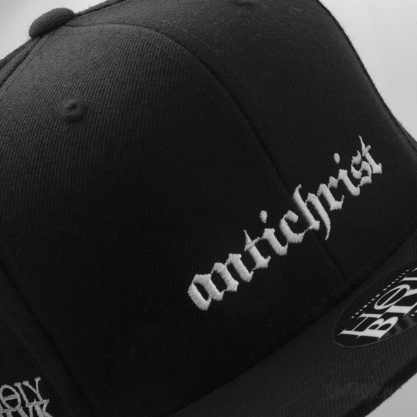 Antichrist snapback x HOLY BLVK