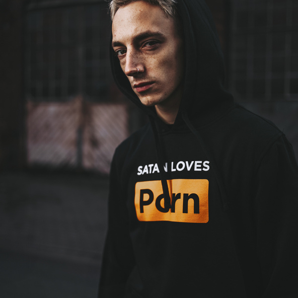 Satan Loves Porn hoodie
