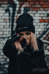 Satan is Friends beanie x Holy Blvk