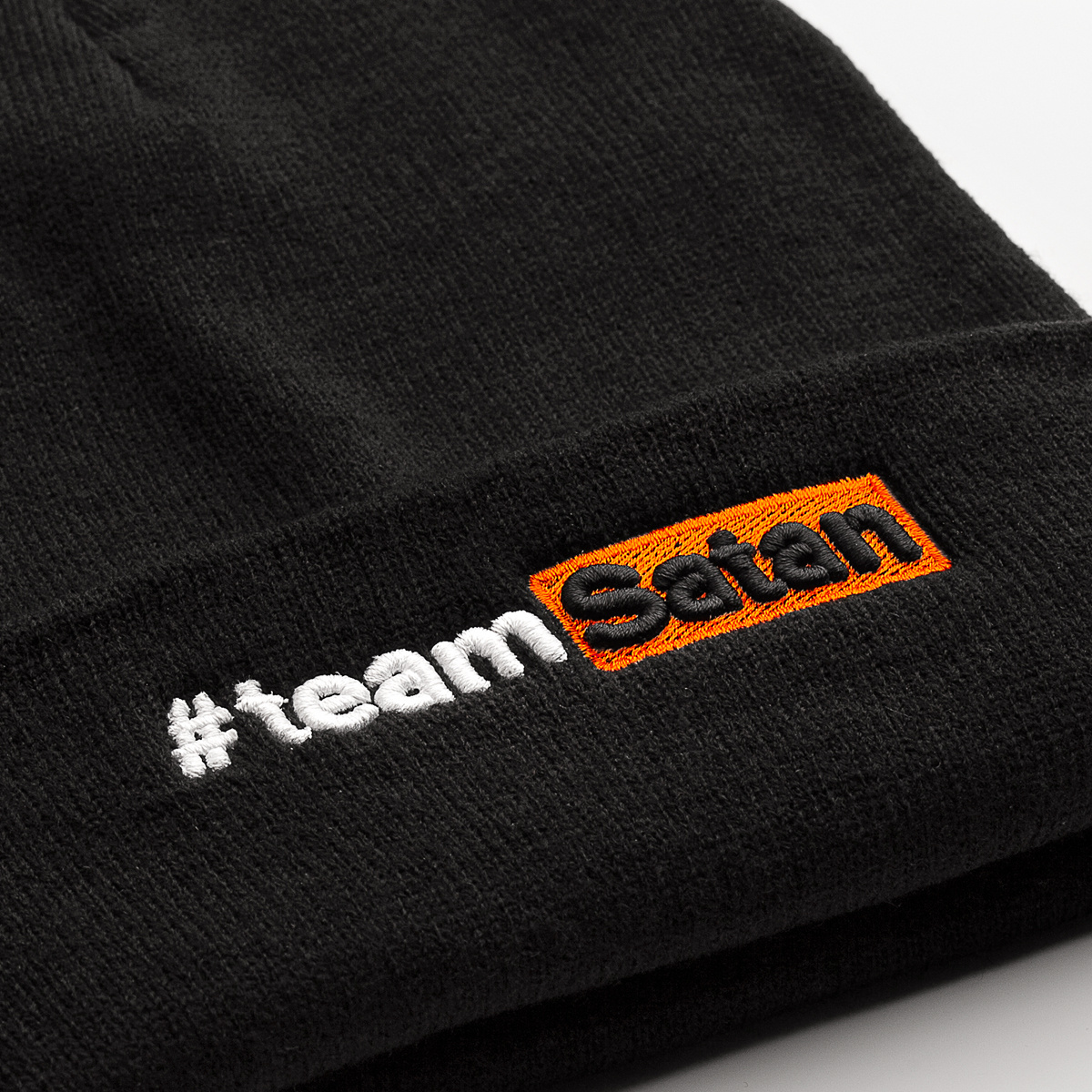 #team Satan beanie x HOLY BLVK