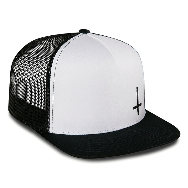 Inverted Cross trucker cap