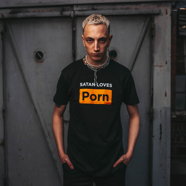 Satan Loves Porn t-shirt