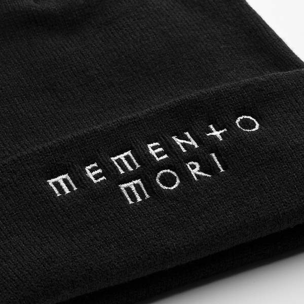 Memento Mori beanie x HOLY BLVK
