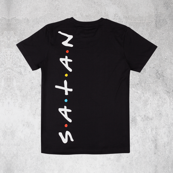 SATAN friend tshirt x HOLY BLVK