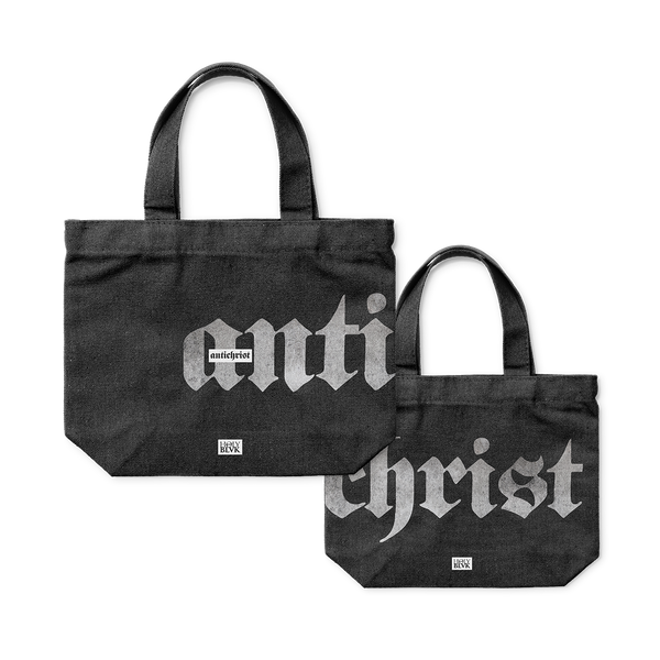 Antichrist canvas bag x HOLY BLVK