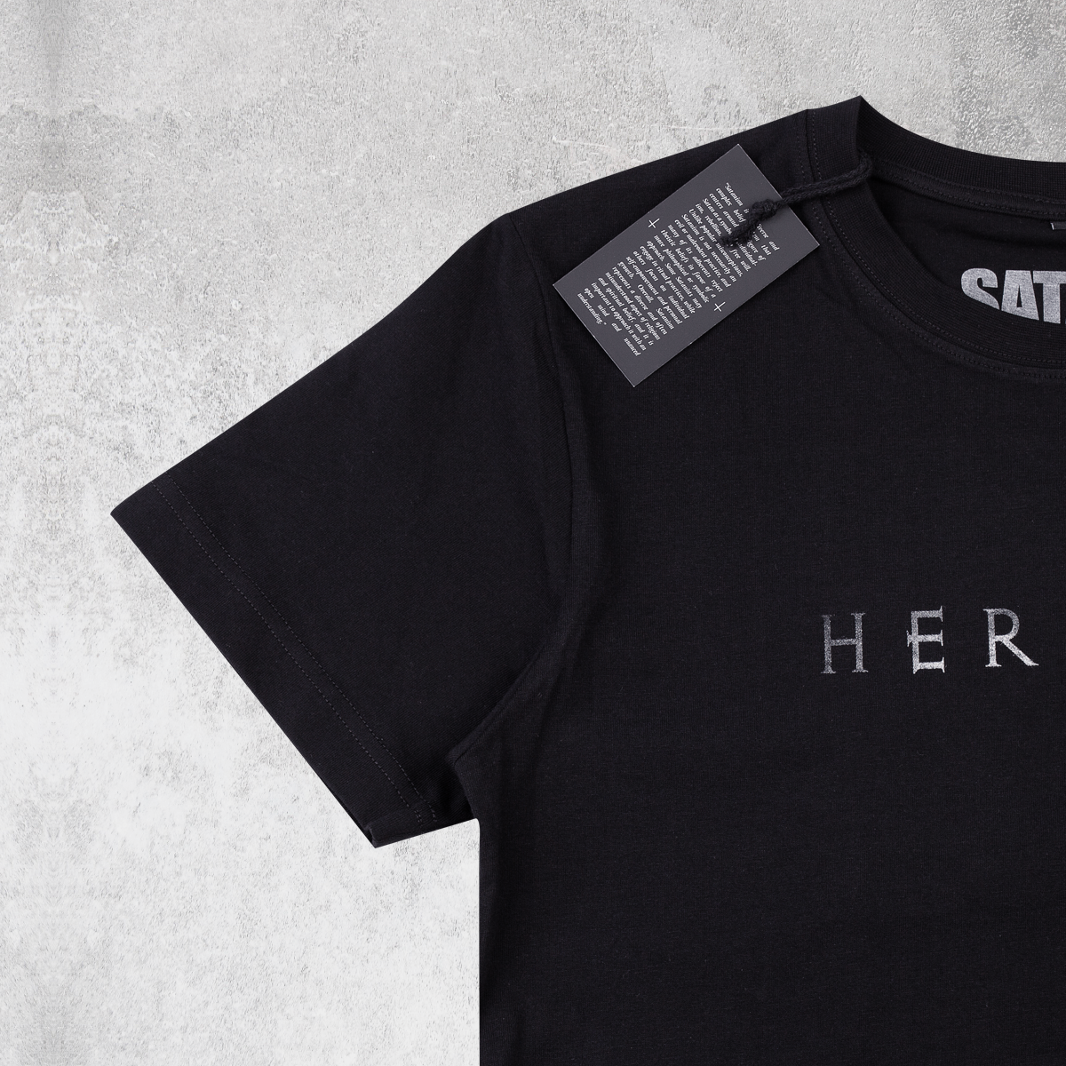 HOLY BLVK HERETIC t-shirt