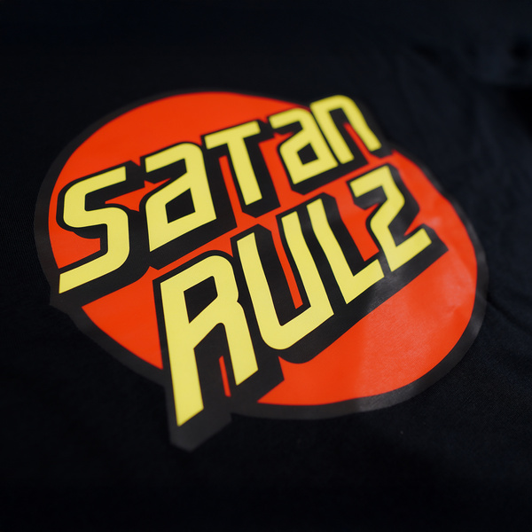 Satan Rulz Holy Blvk tees