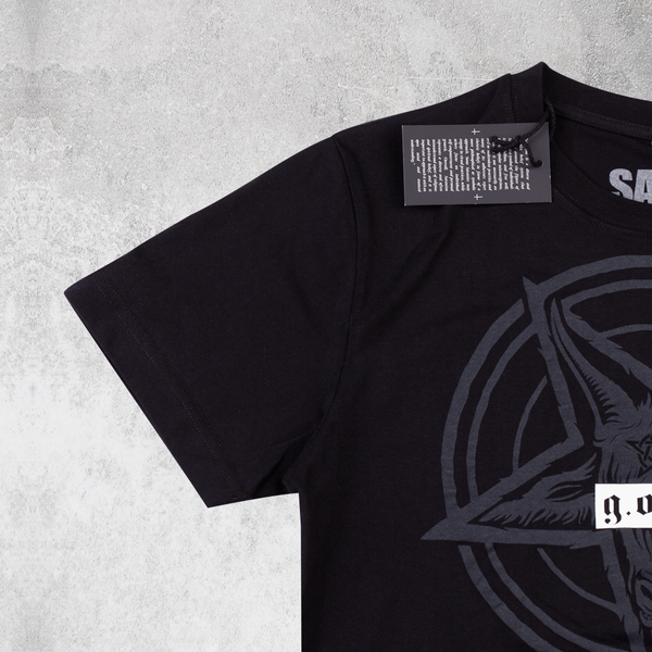 G.O.A.T pentagram tshirt x HOLY BLVK