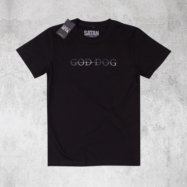 GOD DOG tshirt x HOLY BLVK