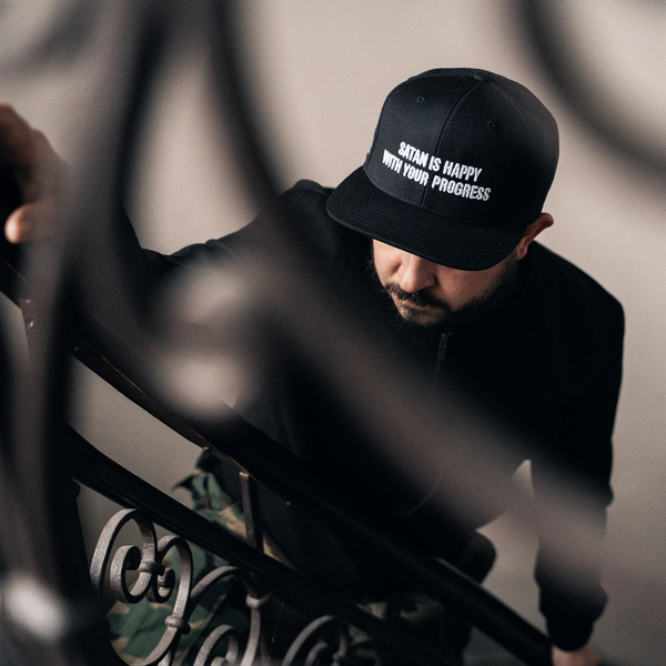 Satan is Happy snapback