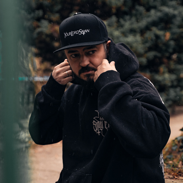 YourLordSatan snapback x HOLY BLVK