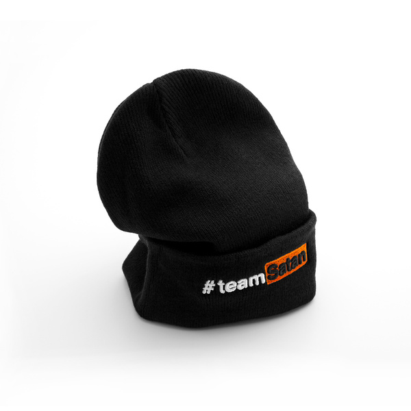 #team Satan beanie x HOLY BLVK