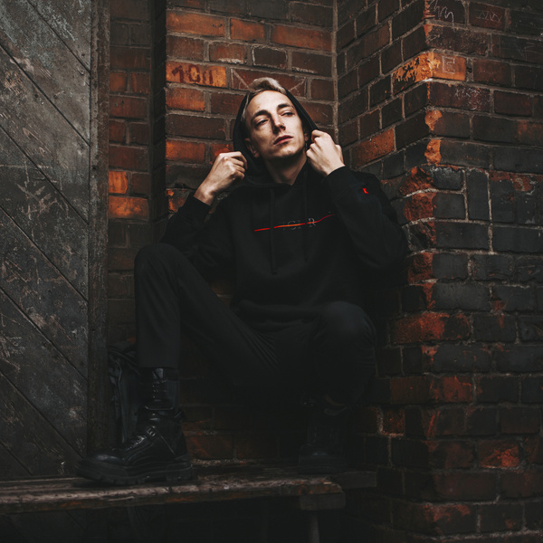 Antichrist Red Line Hoodie