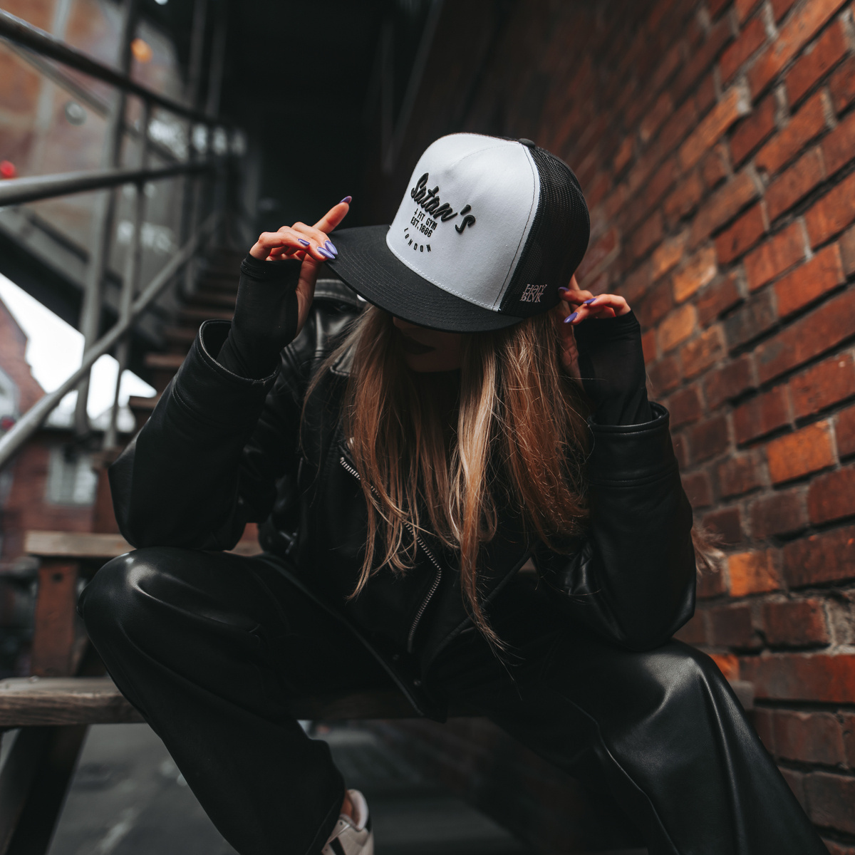 Satan's crossfit gym trucker