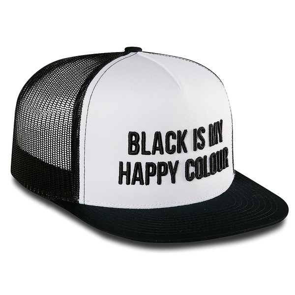Black is my happy colour Trucker