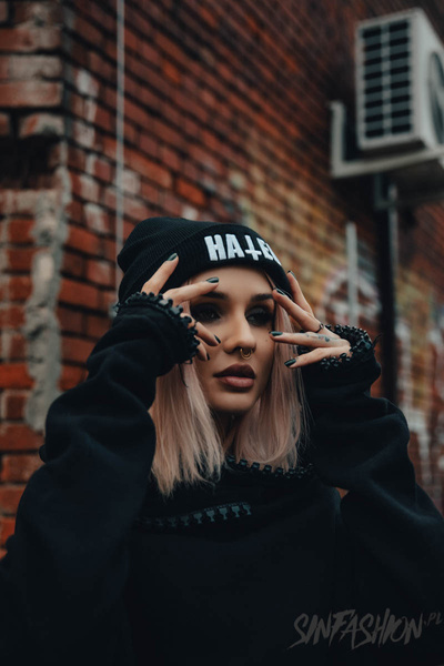 HATED 3D beanie x HOLY BLVK