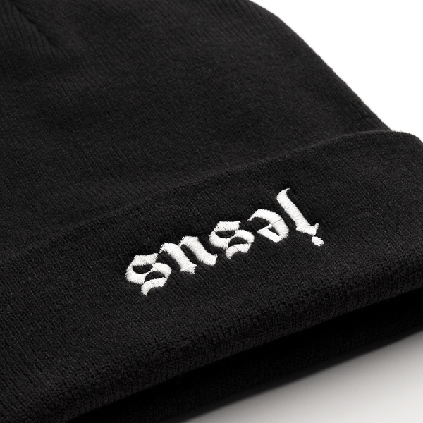Jesus inverted  beanie x Holy Blvk