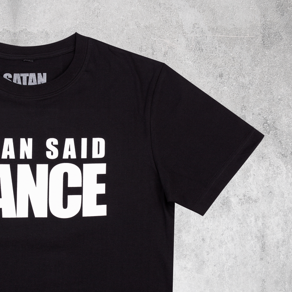 SATAN SAID DANCE tshirt x HOLY BLVK