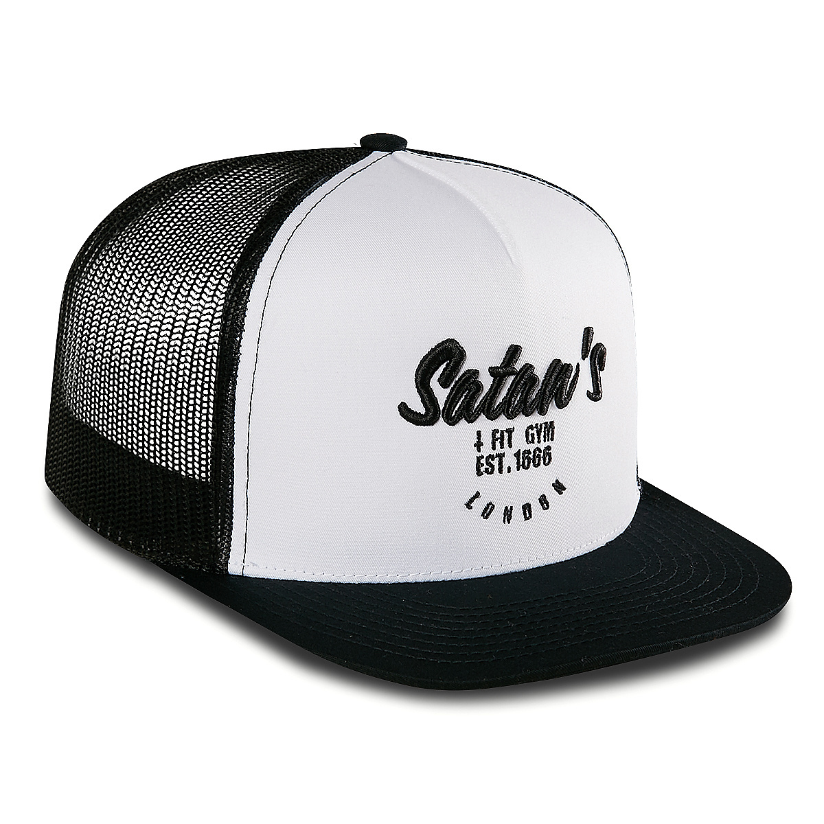 Satan's crossfit gym trucker