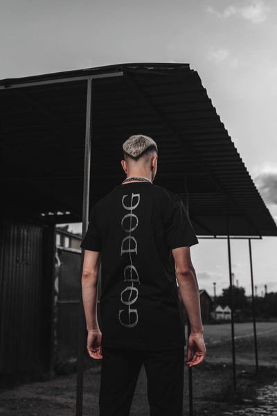 GOD DOG tshirt x HOLY BLVK