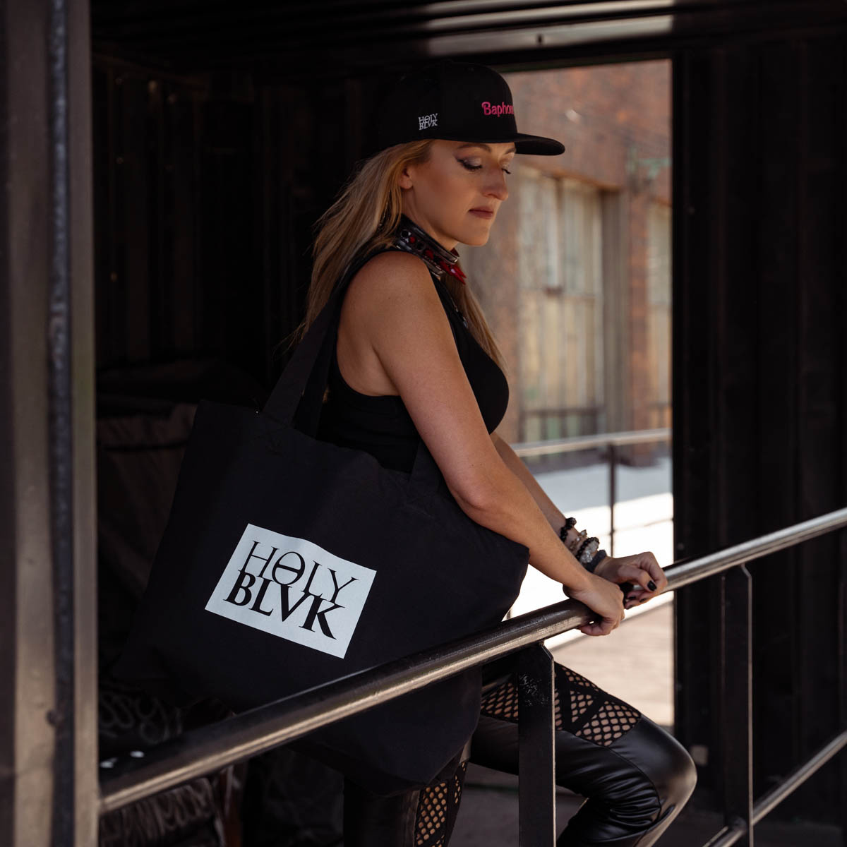 Holy Blvk FLAG canvas bag