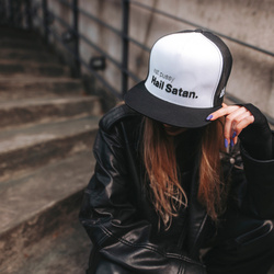 Eat Pussy Hail Satan trucker