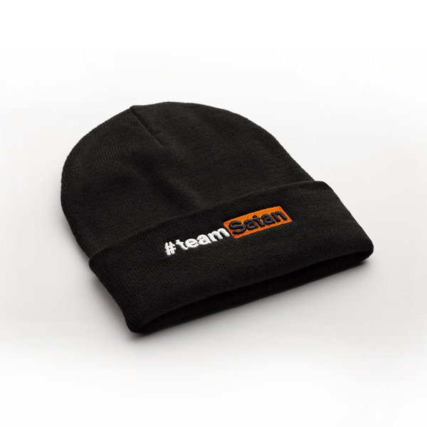 #team Satan beanie x HOLY BLVK