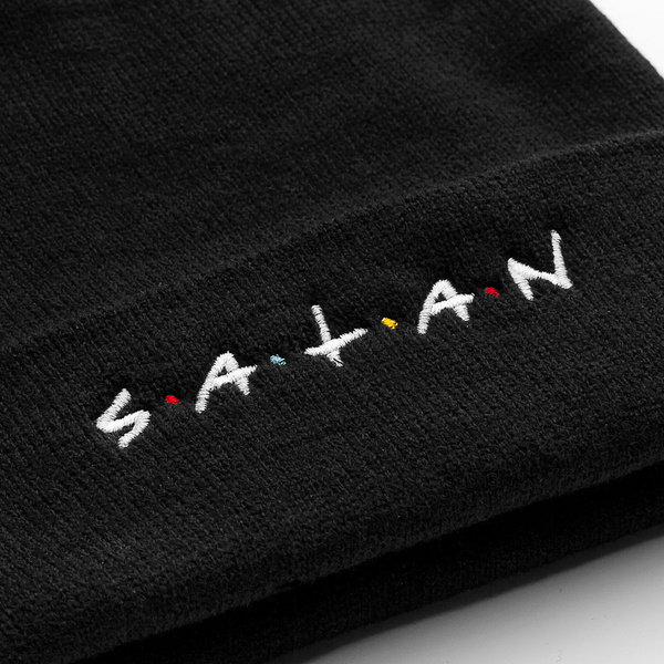 Satan is Friends beanie x Holy Blvk