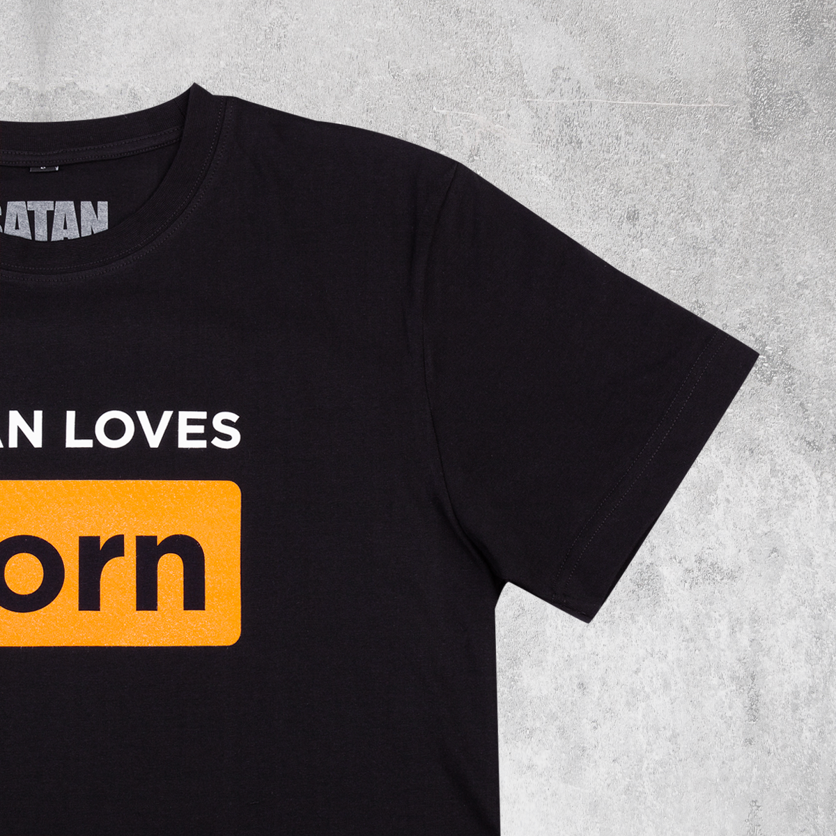 Satan Loves Porn t-shirt