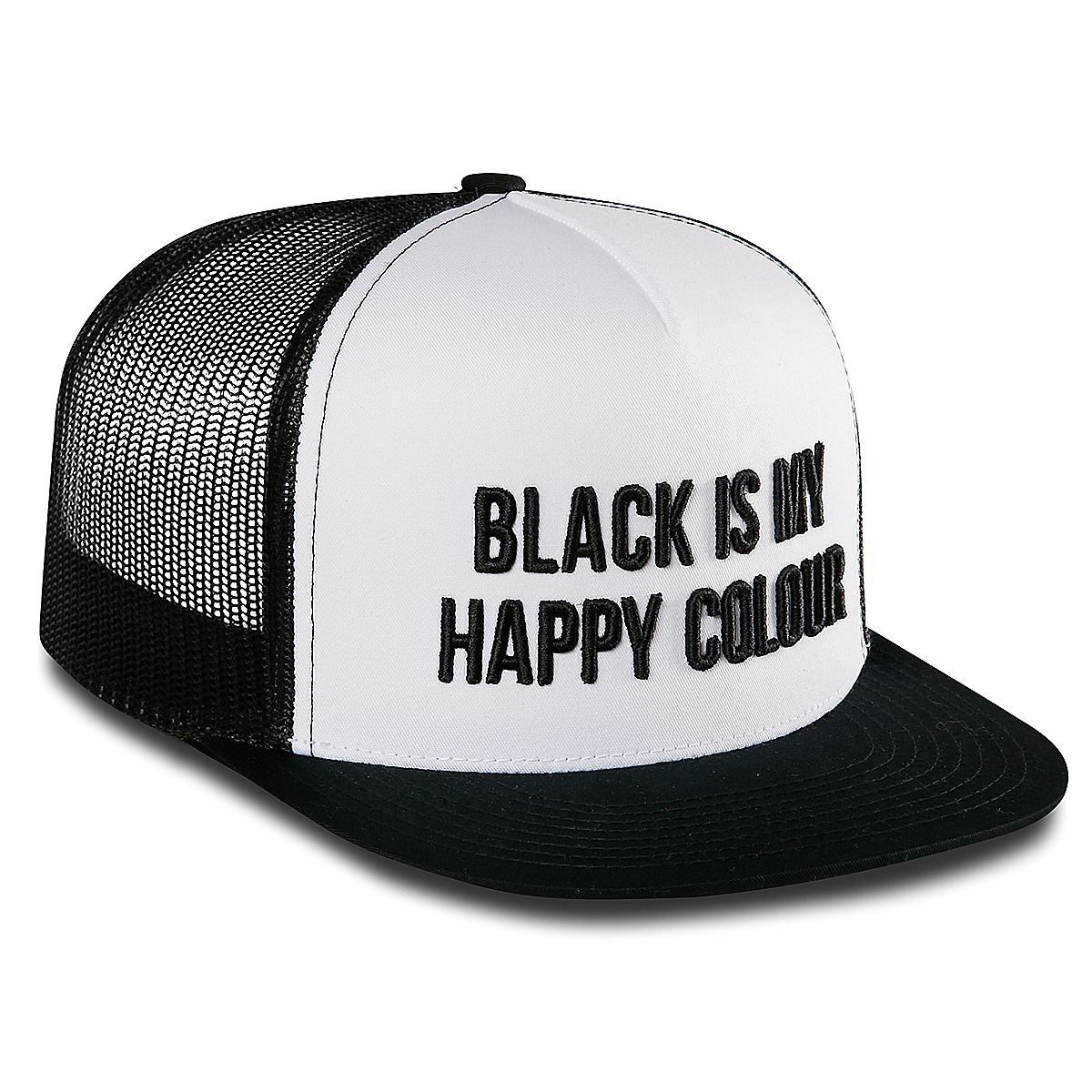 Black is my happy colour Trucker