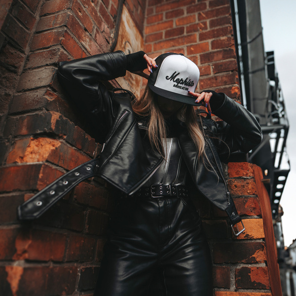 Mephisto trucker cap x HOLY BLVK